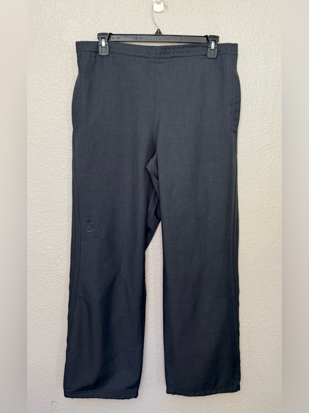 Adidas | Baggy NBA Warm Up Pants | Charcoal Grey | Size Large